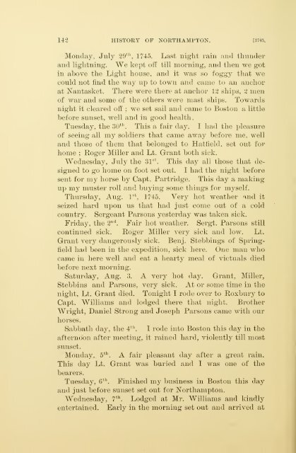 History of Northampton, Massachusetts, from its settlement in 1654;