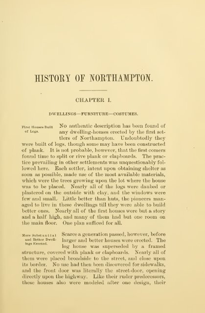 History of Northampton, Massachusetts, from its settlement in 1654;