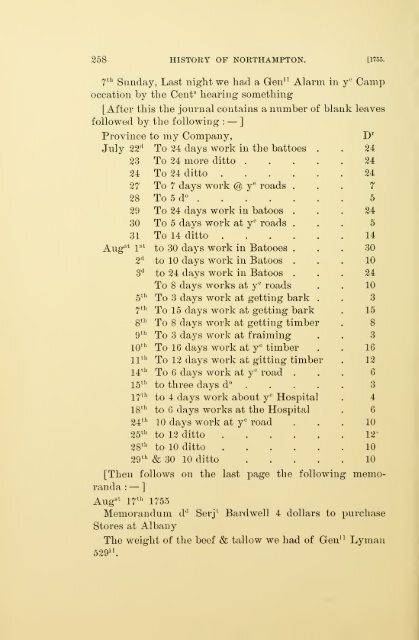 History of Northampton, Massachusetts, from its settlement in 1654;