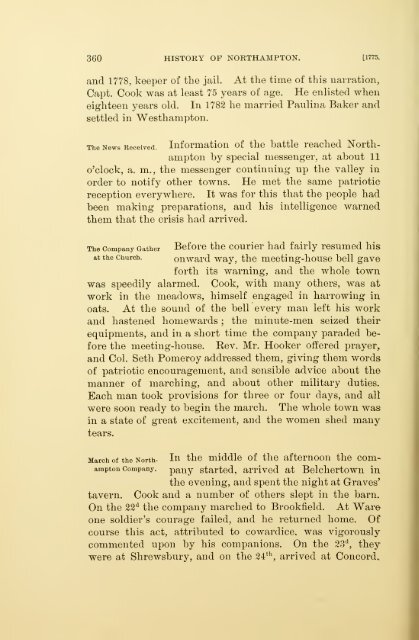 History of Northampton, Massachusetts, from its settlement in 1654;