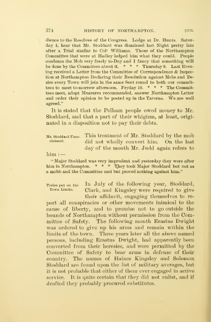 History of Northampton, Massachusetts, from its settlement in 1654;