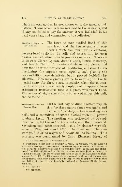 History of Northampton, Massachusetts, from its settlement in 1654;