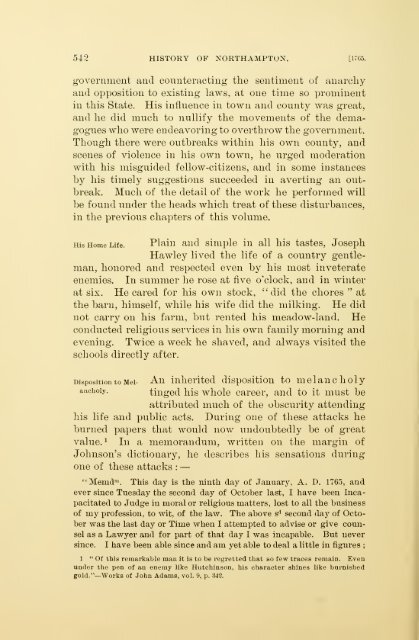 History of Northampton, Massachusetts, from its settlement in 1654;