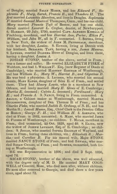 The genealogy of the descendants of Richard Haven, of Lynn ...