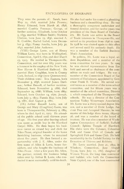 Encyclopedia of Connecticut biography, genealogical-memorial ...