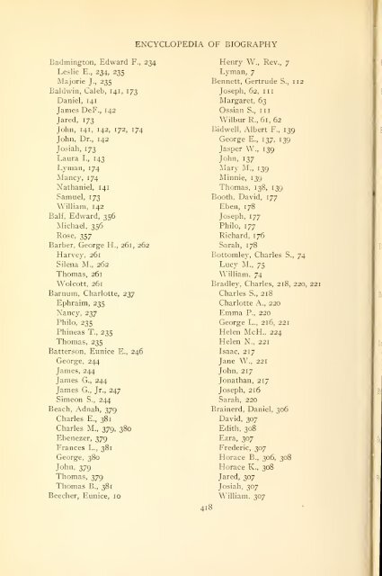 Encyclopedia of Connecticut biography, genealogical-memorial ...