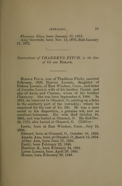 Genealogy of the Fitch family in North America - citizen hylbom blog