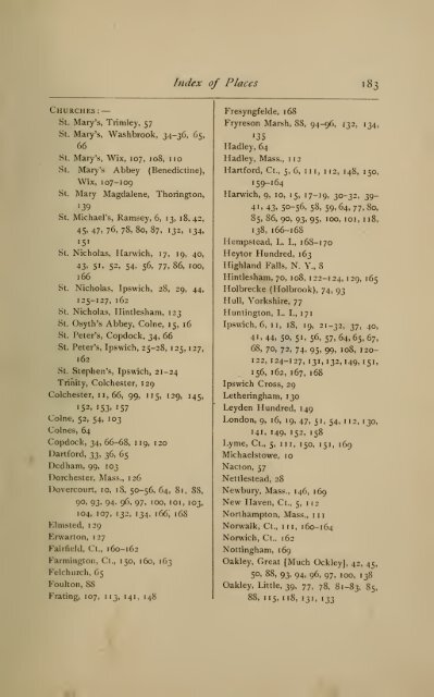 The English ancestry of Reinold and Matthew Marvin of Hartford, Ct ...