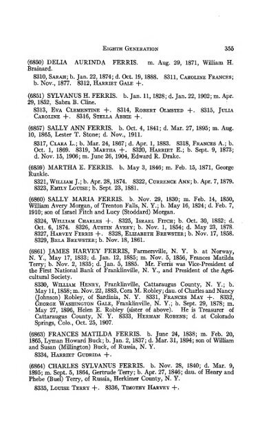 Genealogy of the Olmsted family in America : embracing the ...