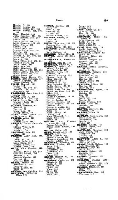 Genealogy of the Olmsted family in America : embracing the ...