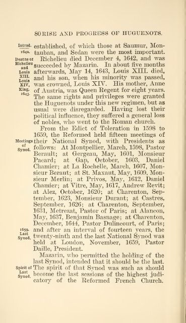 The Huguenot Bartholomew Dupuy and his descendants