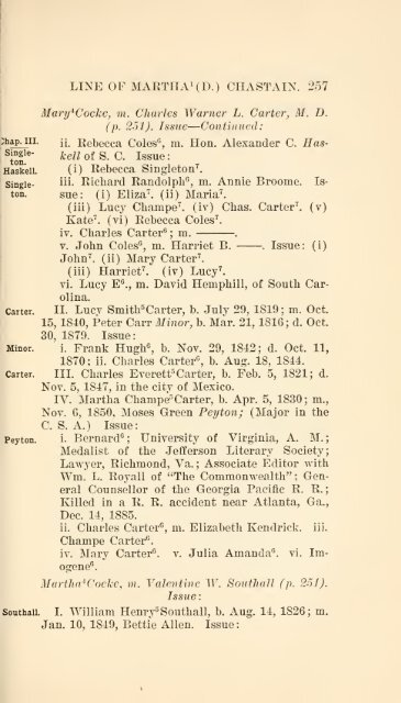 The Huguenot Bartholomew Dupuy and his descendants