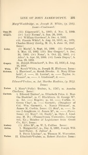 The Huguenot Bartholomew Dupuy and his descendants