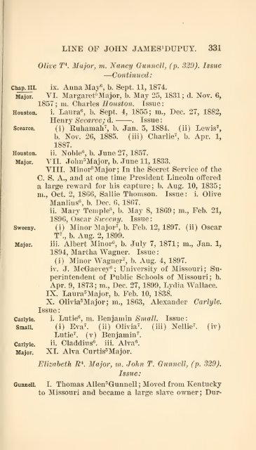 The Huguenot Bartholomew Dupuy and his descendants