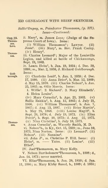 The Huguenot Bartholomew Dupuy and his descendants