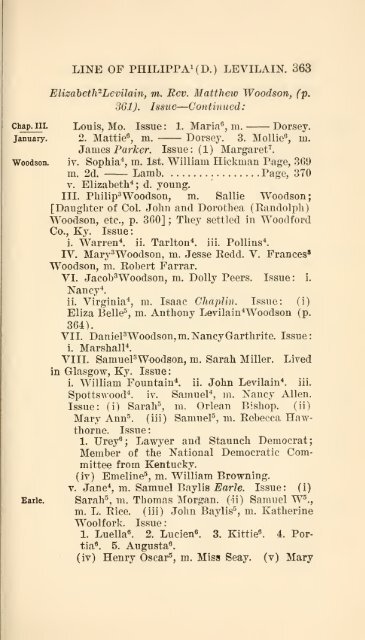 The Huguenot Bartholomew Dupuy and his descendants