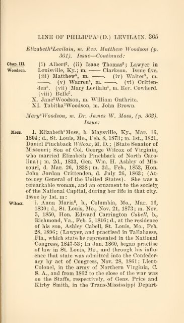 The Huguenot Bartholomew Dupuy and his descendants