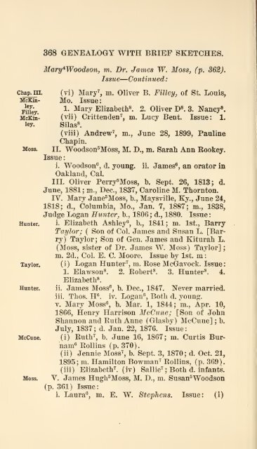 The Huguenot Bartholomew Dupuy and his descendants