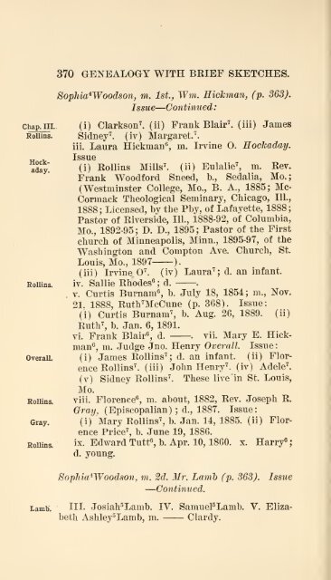 The Huguenot Bartholomew Dupuy and his descendants