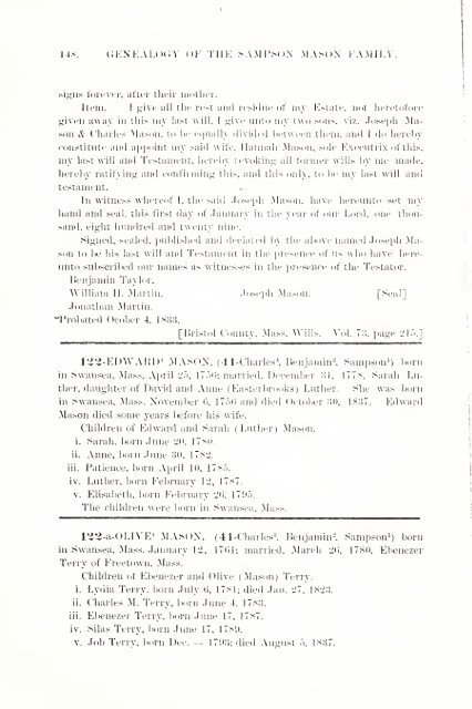 Genealogy of the Sampson Mason family - citizen hylbom blog