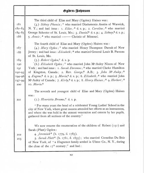 Family-histories and genealogies : containing a series of ...