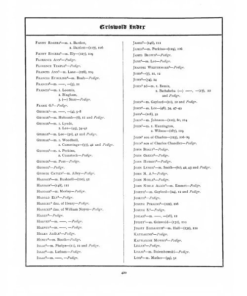 Family-histories and genealogies : containing a series of ...