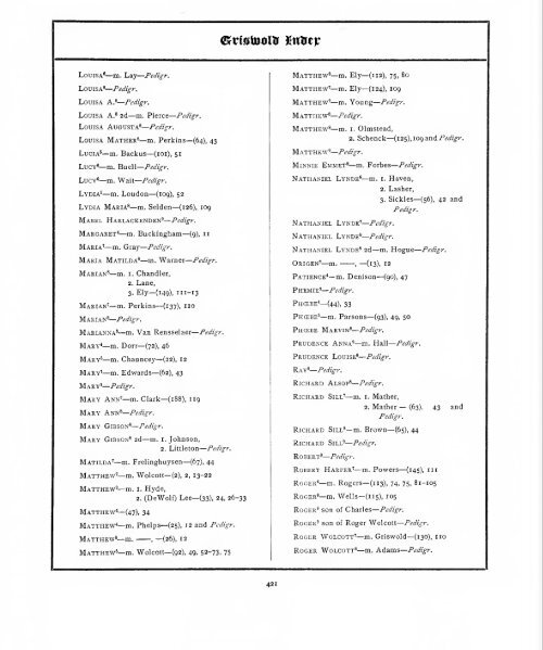 Family-histories and genealogies : containing a series of ...