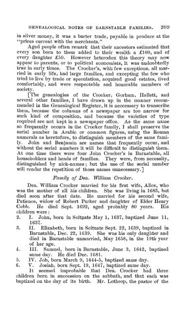 Genealogical notes of Barnstable families - citizen hylbom blog