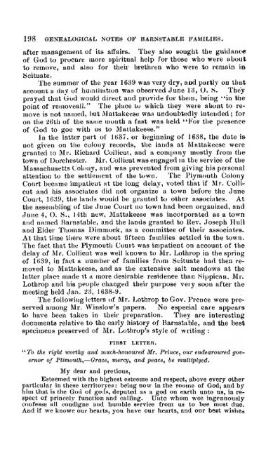 Genealogical notes of Barnstable families - citizen hylbom blog