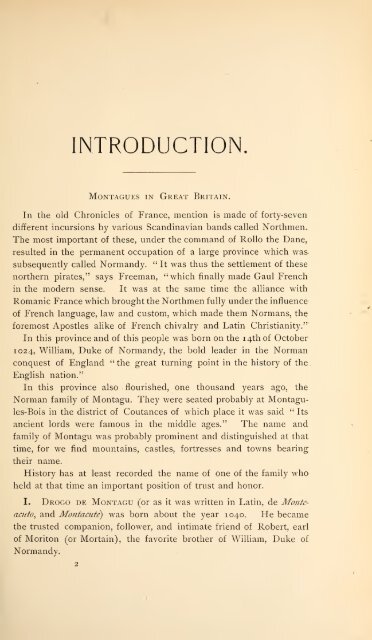 History and genealogy of Peter Montague, of Nansemond and ...