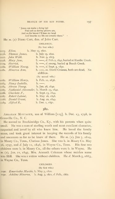 History and genealogy of Peter Montague, of Nansemond and ...