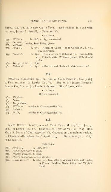 History and genealogy of Peter Montague, of Nansemond and ...