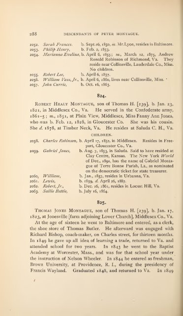 History and genealogy of Peter Montague, of Nansemond and ...