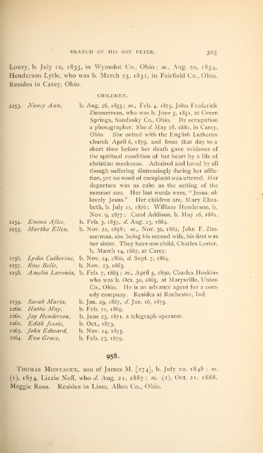 History and genealogy of Peter Montague, of Nansemond and ...