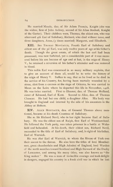 History and genealogy of Peter Montague, of Nansemond and ...