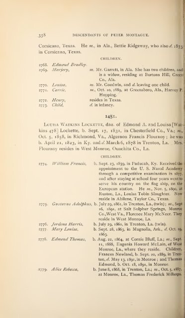 History and genealogy of Peter Montague, of Nansemond and ...