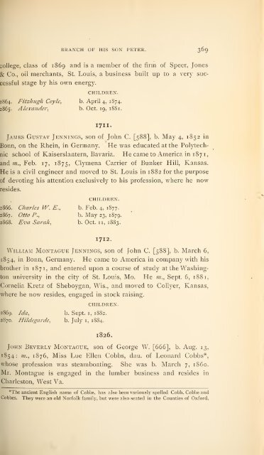 History and genealogy of Peter Montague, of Nansemond and ...