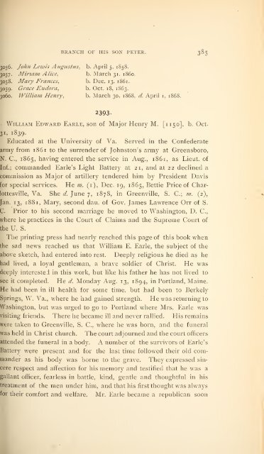 History and genealogy of Peter Montague, of Nansemond and ...