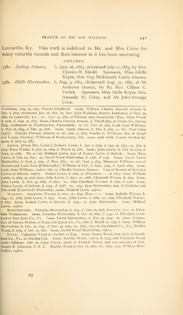 History and genealogy of Peter Montague, of Nansemond and ...