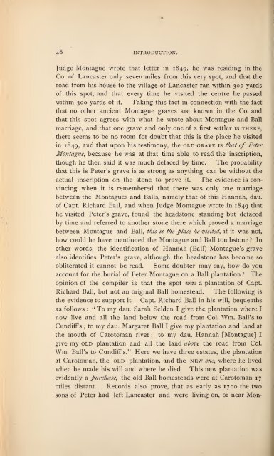 History and genealogy of Peter Montague, of Nansemond and ...