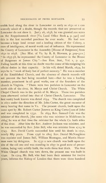 History and genealogy of Peter Montague, of Nansemond and ...