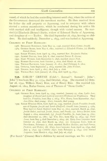 The Greenes of Rhode Island, with historical records of English ...