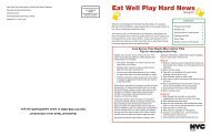 Eat Well Play Hard News - NYC.gov