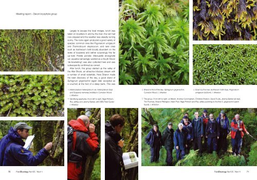 Devon bryophyte group