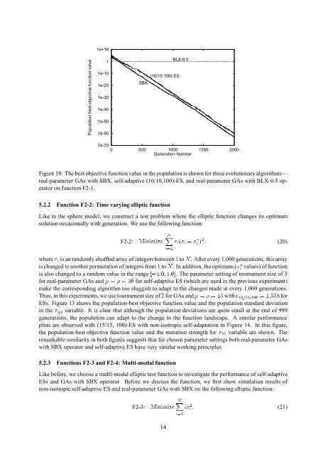 Self-Adaptive Genetic Algorithms with Simulated Binary Crossover