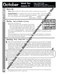 Lesson Plan Samples