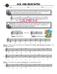 Sample Pages Easy Music Theory.indd