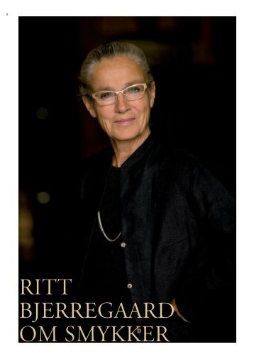 Ritt Bjerregaard om smykker