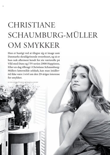 christiane schaumburg-müller om smykker