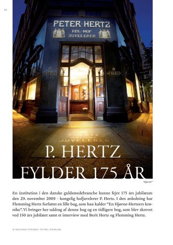 P. hertz fylder 175 år